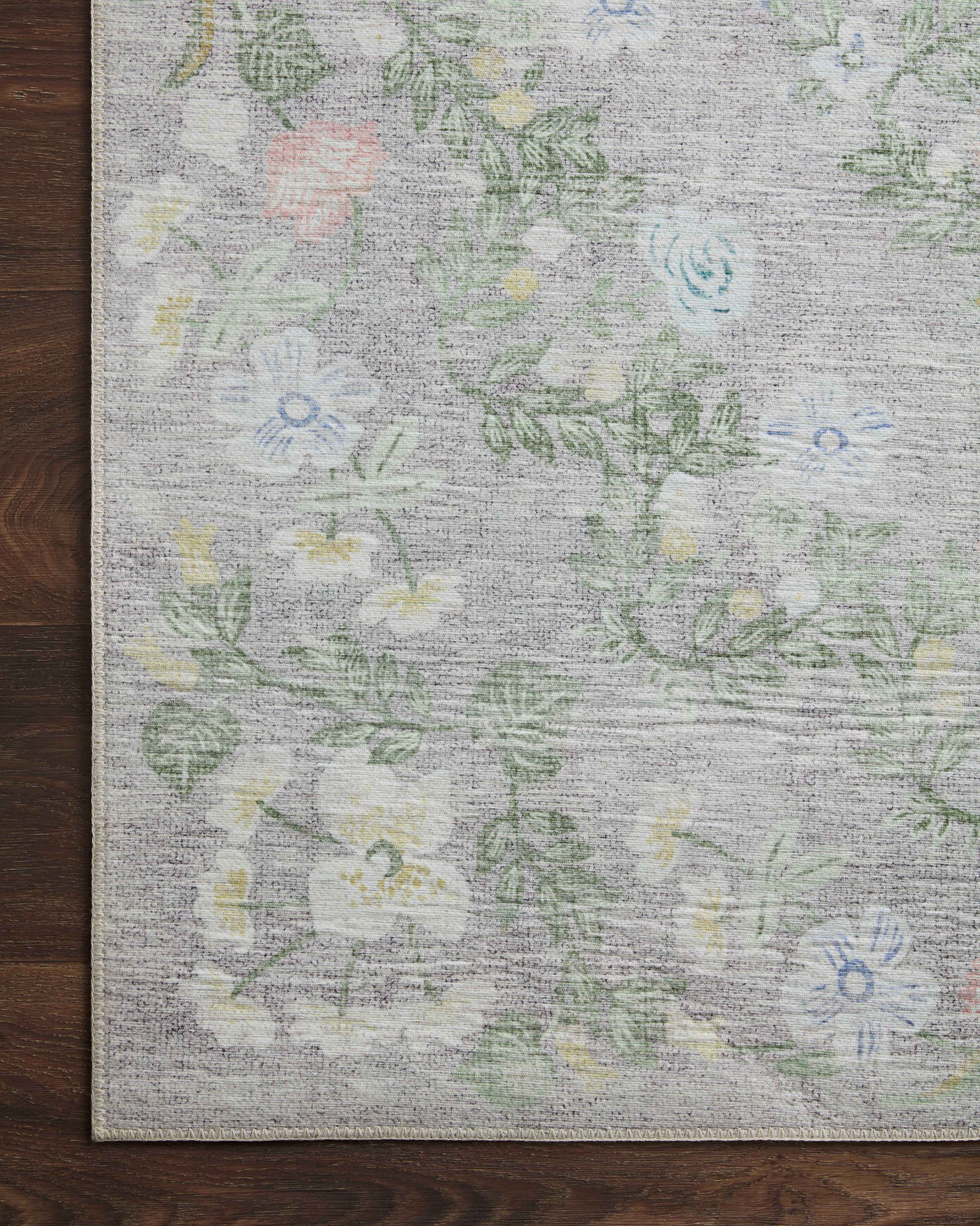 Rifle Paper Co. x Loloi Palais Grey Rug 2-patterned rugs Loloi