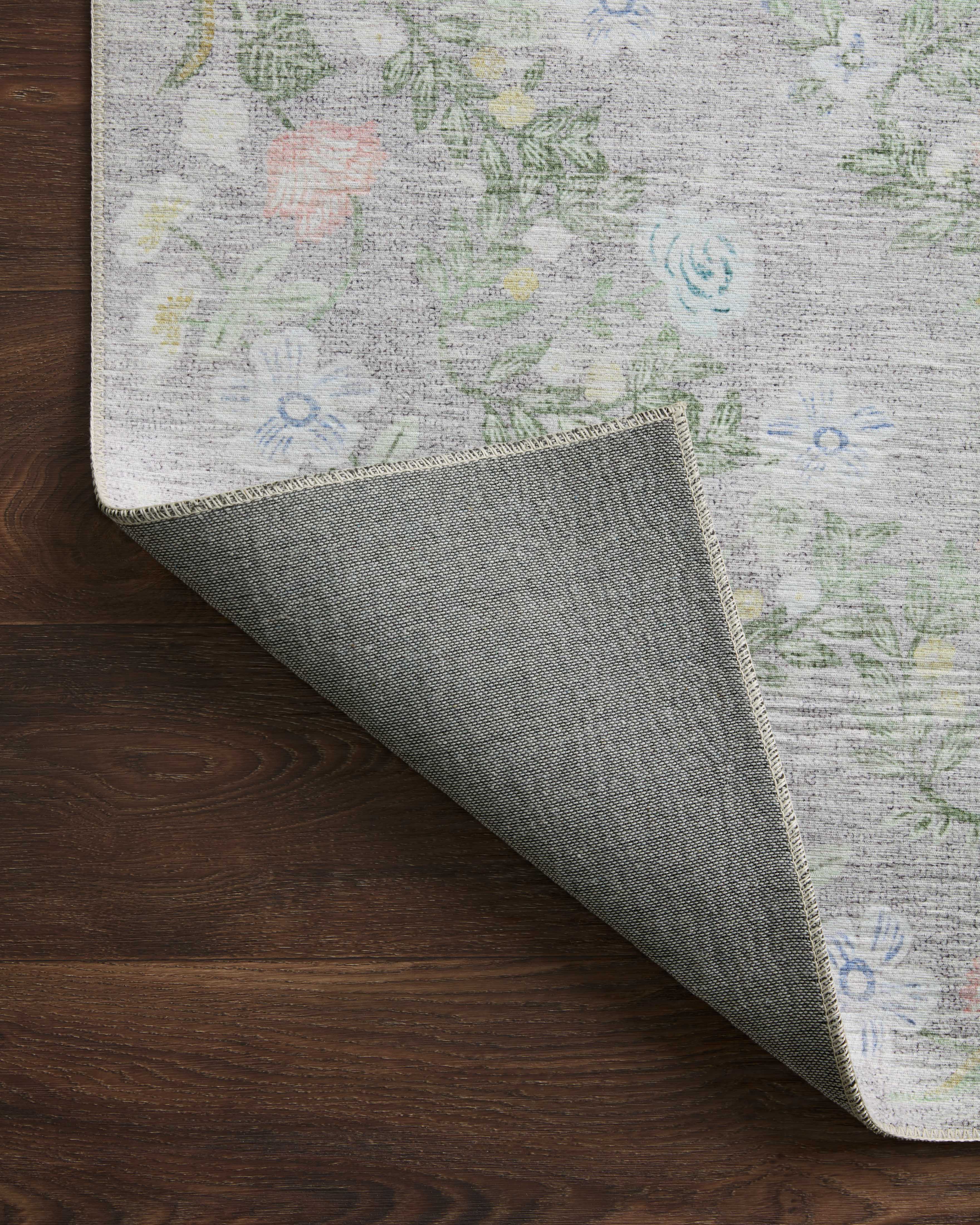 Rifle Paper Co. x Loloi Palais Grey Rug 2-patterned rugs Loloi