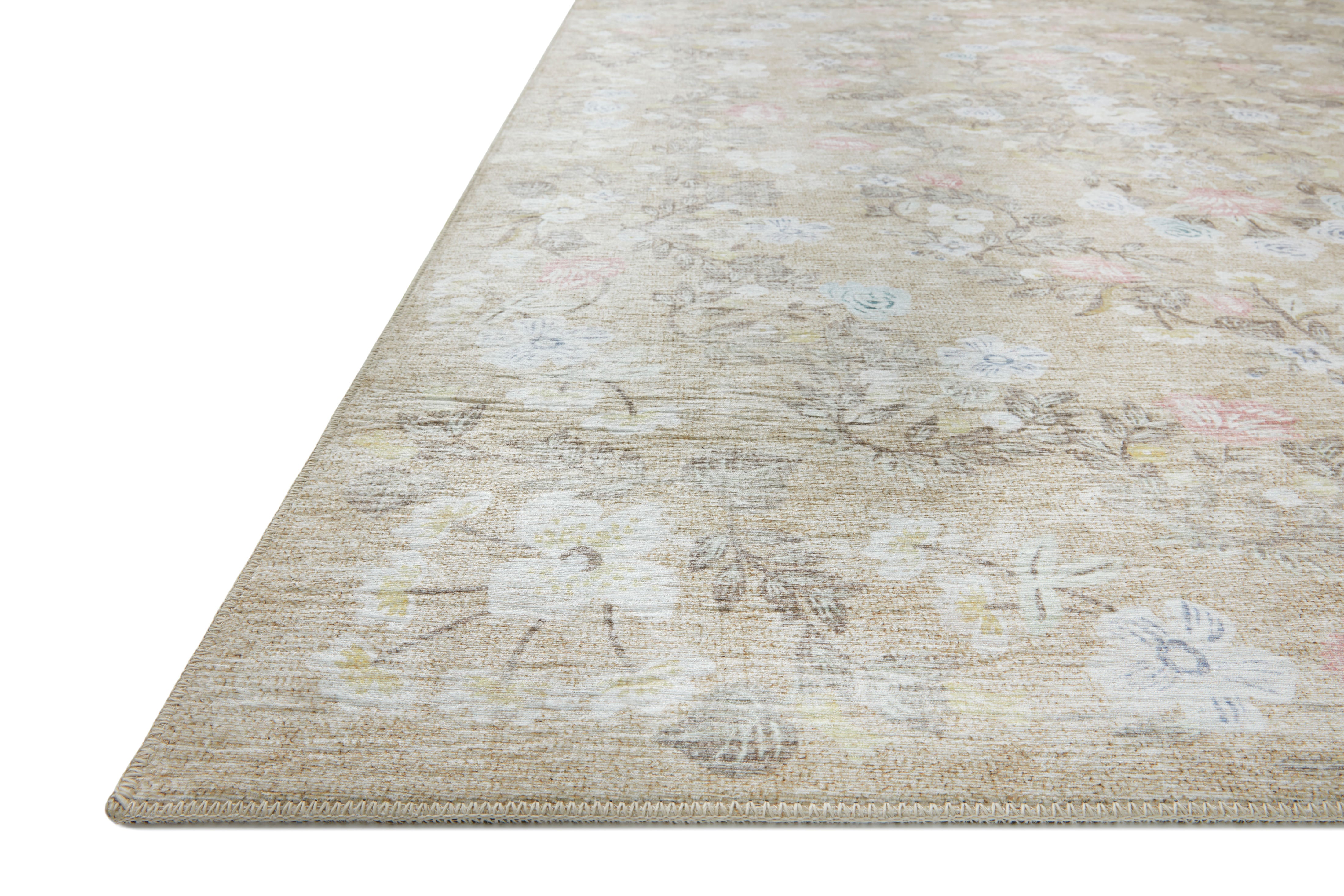 Rifle Paper Co. x Loloi Palais Khaki Rug 2-patterned rugs Loloi