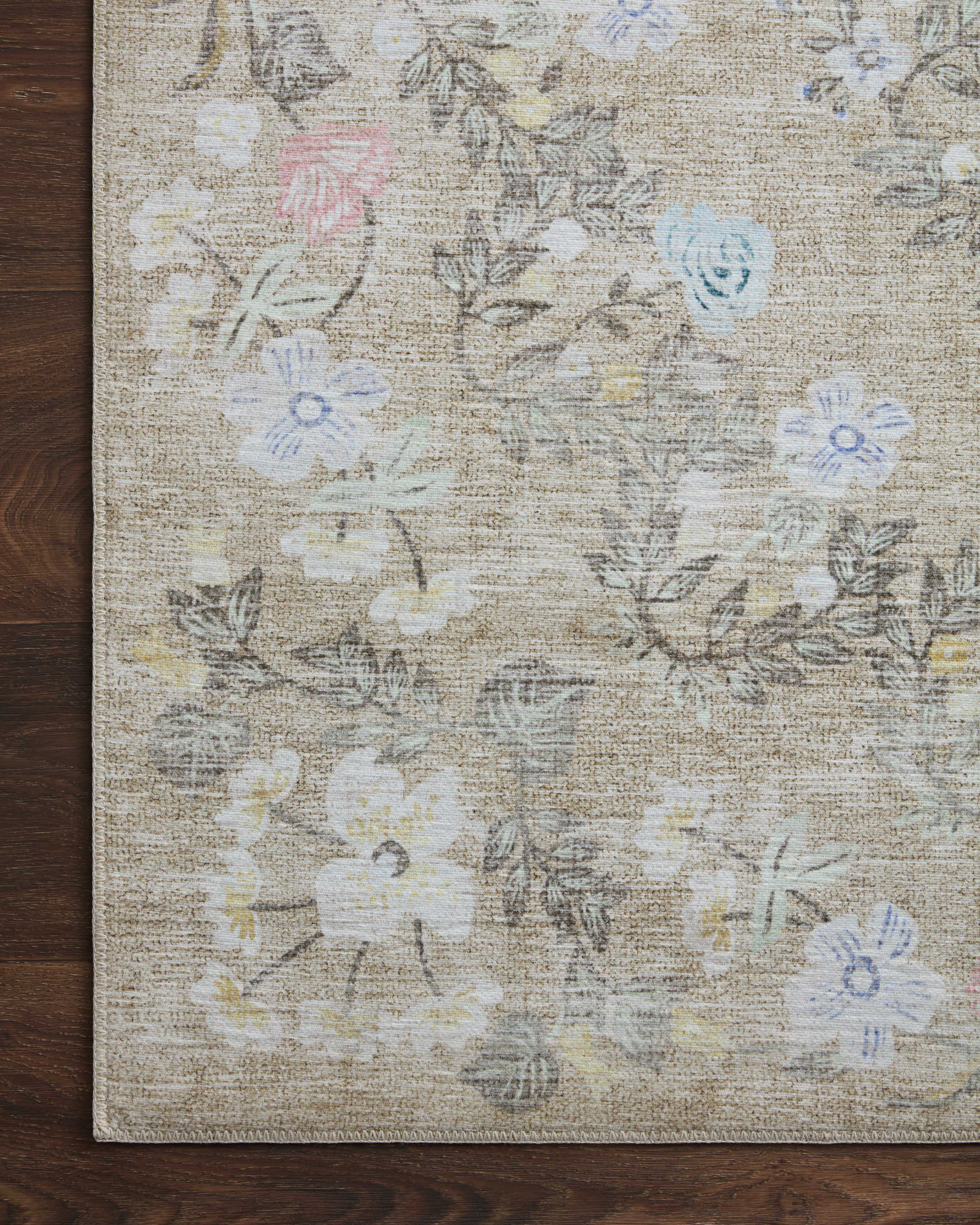 Rifle Paper Co. x Loloi Palais Khaki Rug 2-patterned rugs Loloi