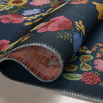 Rifle Paper Co. x Loloi Perennial Blossom Navy Rug 5-Rugs - indoor/outdoor Loloi