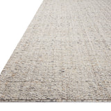 Magnolia Home by Joanna Gaines x Loloi Pippa Silver Rug 0-RUGS-patterned Loloi