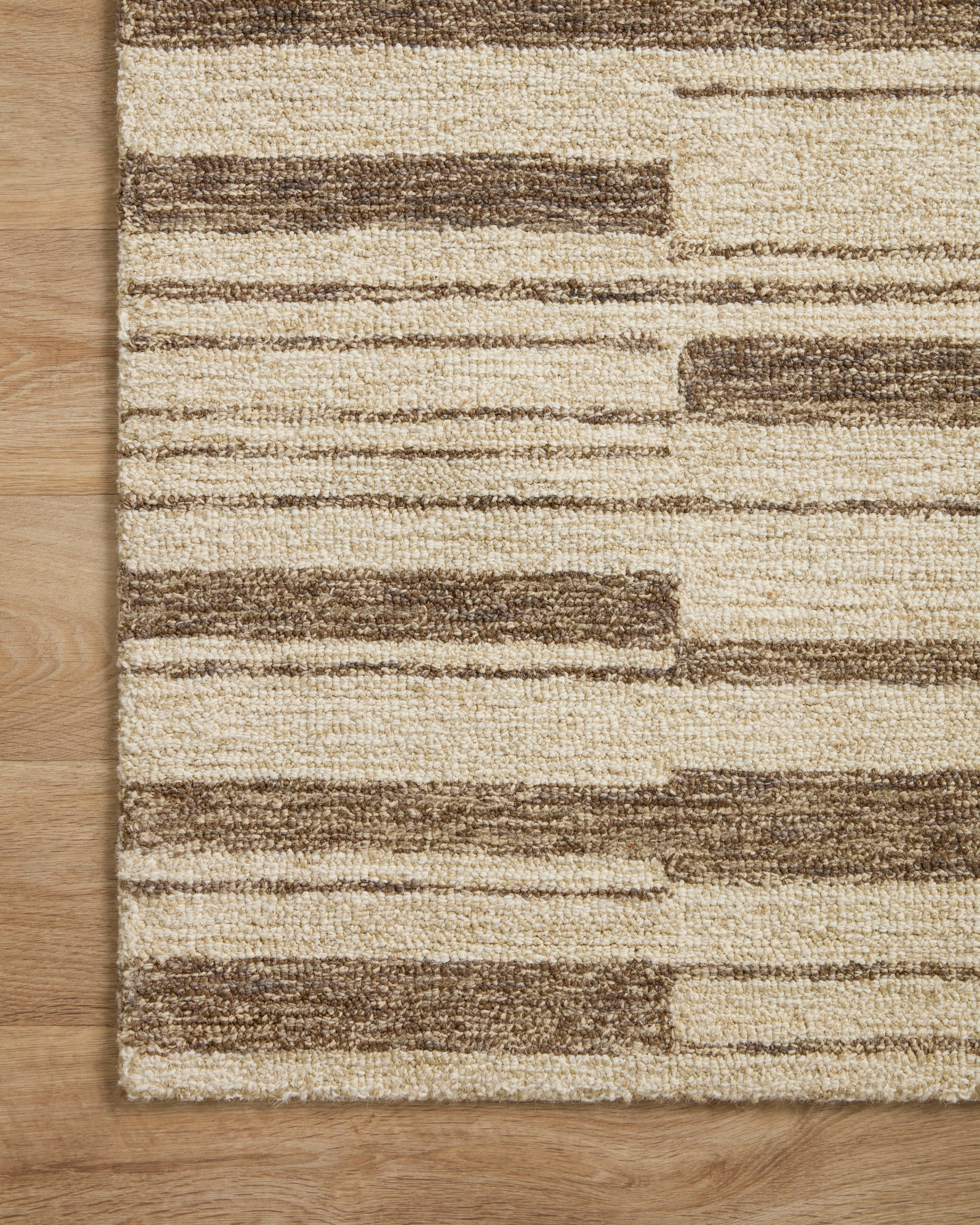 Chris Loves Julia x Loloi Polly Beige / Tobacco Rug 0-RUGS - jute Loloi