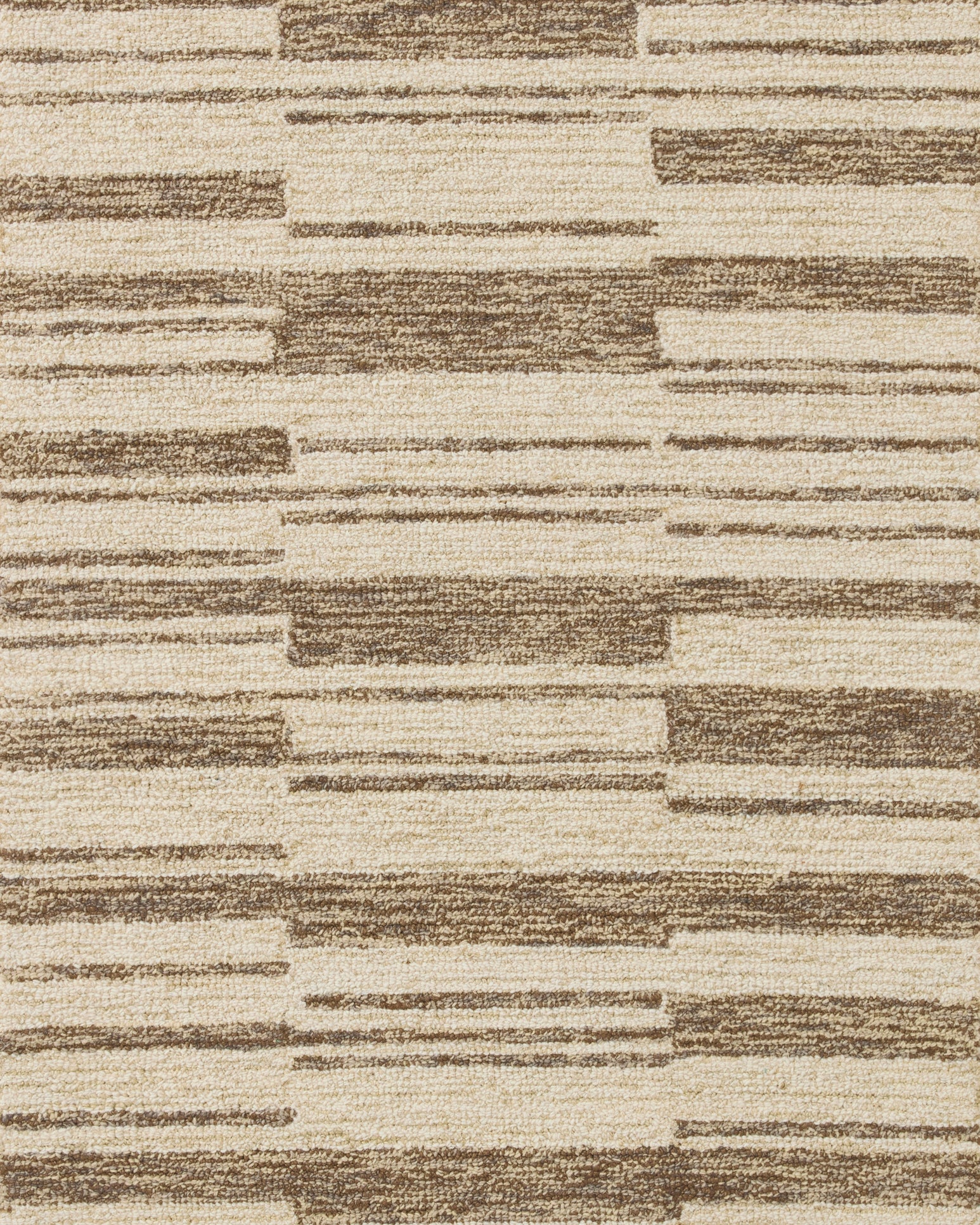 Chris Loves Julia x Loloi Polly Beige / Tobacco Rug 0-RUGS - jute Loloi