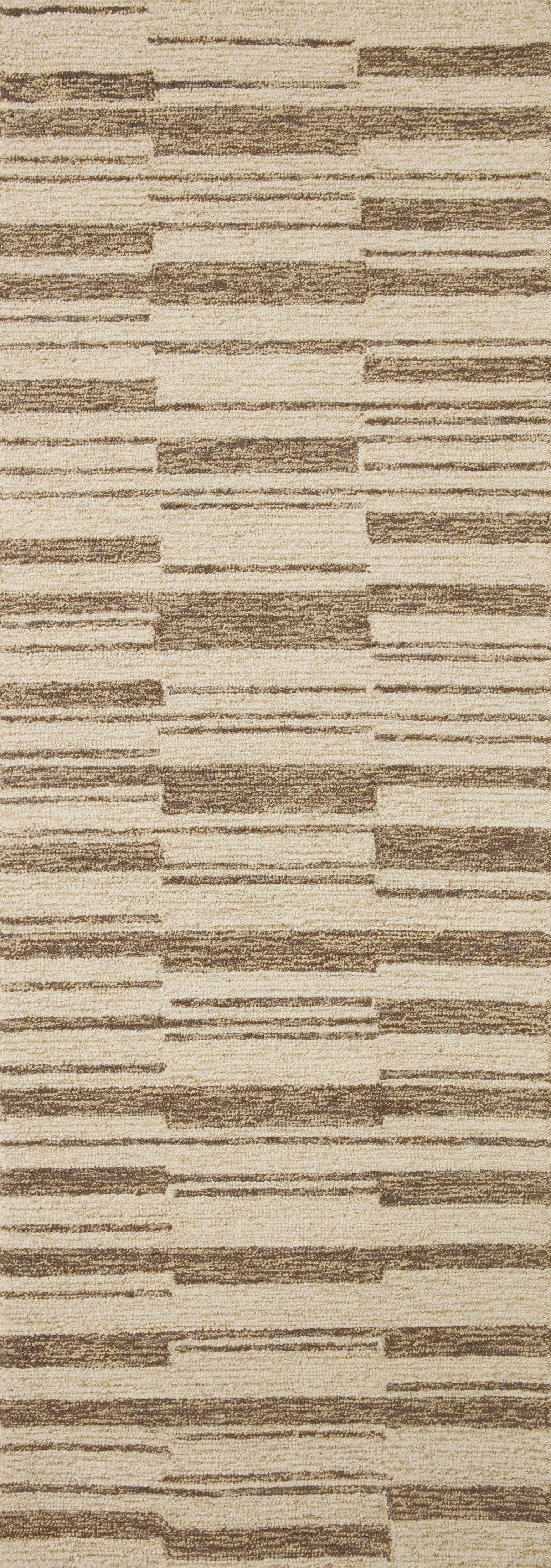 Chris Loves Julia x Loloi Polly Beige / Tobacco Rug 0-RUGS - jute Loloi