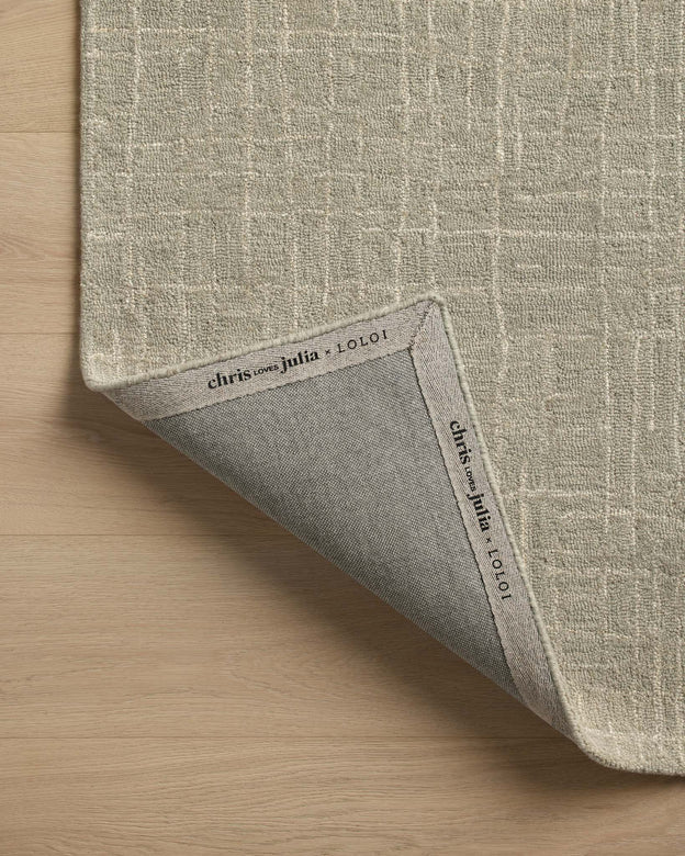 Chris Loves Julia x Loloi Polly Spa / Ivory Rug 0-RUGS - jute Loloi