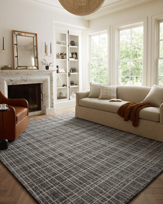 Chris Loves Julia x Loloi Polly Graphite / Pebble Rug 0-RUGS - jute Loloi