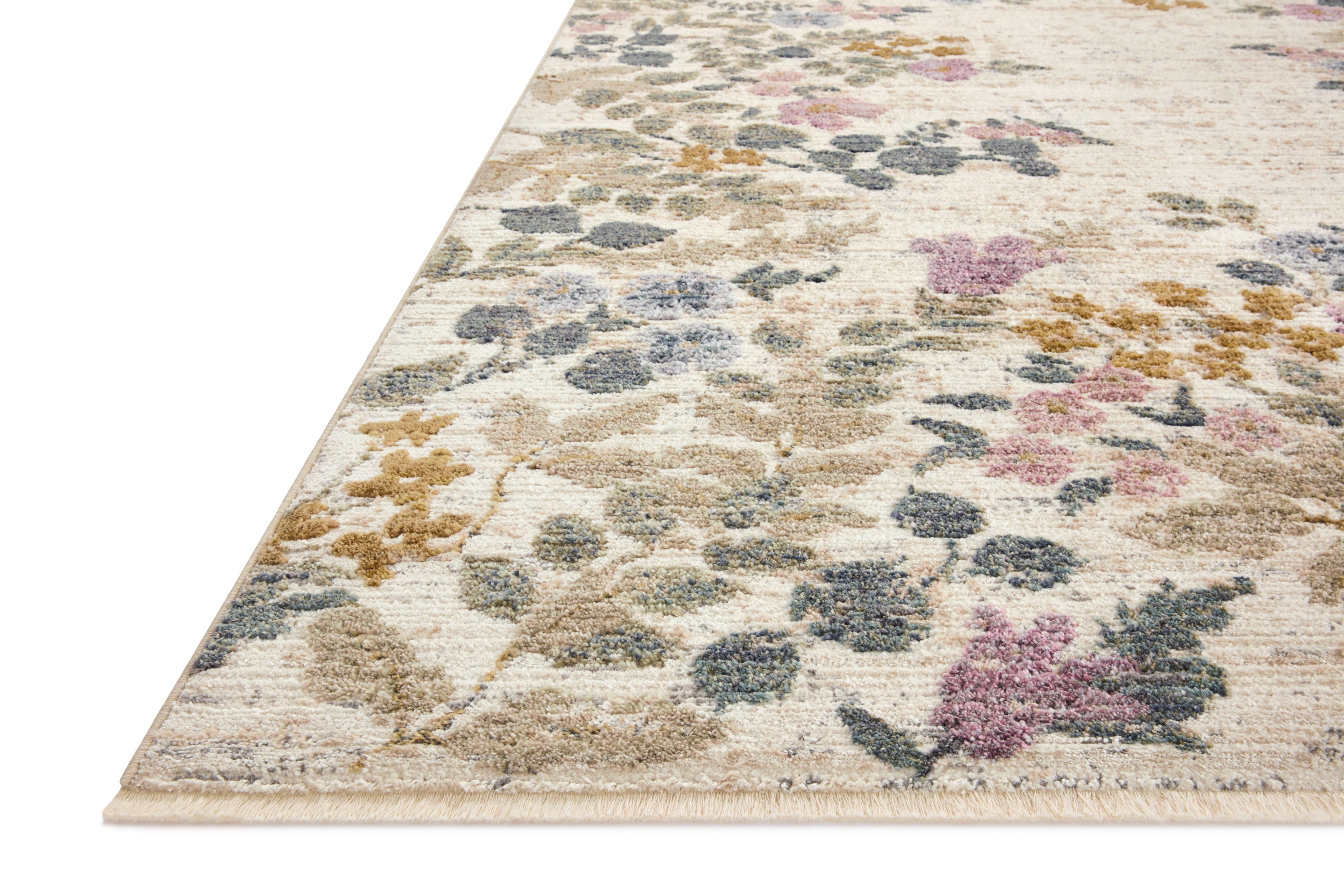 Rifle Paper Co. x Loloi Provence Ivory Rug 1-RUGS - patterned Loloi