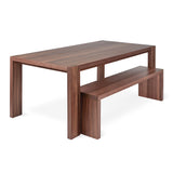 Gus* Modern Plank Dining Table 9 - b - FURNITURE - dining table - rectangle Gus