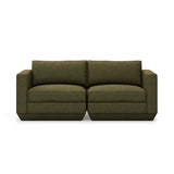 Gus* Modern Podium Two Piece 72" Sofa 8 - d - FURNITURE - modular - podium Gus Copenhagen Terra