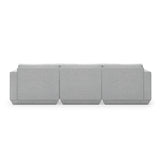 Gus* Modern Podium Three Piece 102" Sofa 8 - d - FURNITURE - modular - podium Gus