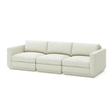 Gus* Modern Podium Three Piece 102" Sofa 8 - d - FURNITURE - modular - podium Gus