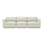 Gus* Modern Podium Three Piece 102" Sofa 8 - d - FURNITURE - modular - podium Gus Copenhagen Fossil