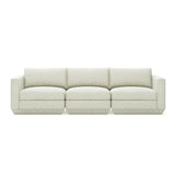 Gus* Modern Podium Three Piece 102" Sofa 8 - d - FURNITURE - modular - podium Gus Copenhagen Fossil