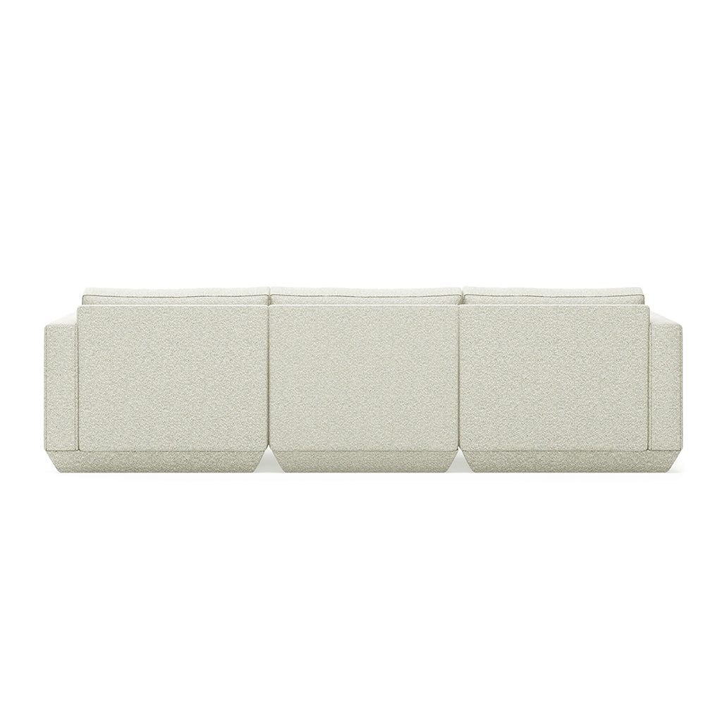 Gus* Modern Podium Three Piece 102" Sofa 8 - d - FURNITURE - modular - podium Gus