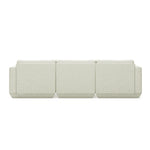 Gus* Modern Podium Three Piece 102" Sofa 8 - d - FURNITURE - modular - podium Gus