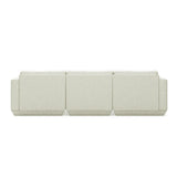 Gus* Modern Podium Three Piece 102" Sofa 8 - d - FURNITURE - modular - podium Gus