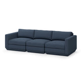 Gus* Modern Podium Three Piece 102" Sofa 8 - d - FURNITURE - modular - podium Gus