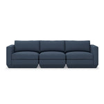 Gus* Modern Podium Three Piece 102" Sofa 8 - d - FURNITURE - modular - podium Gus Hanson Navy