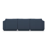 Gus* Modern Podium Three Piece 102" Sofa 8 - d - FURNITURE - modular - podium Gus