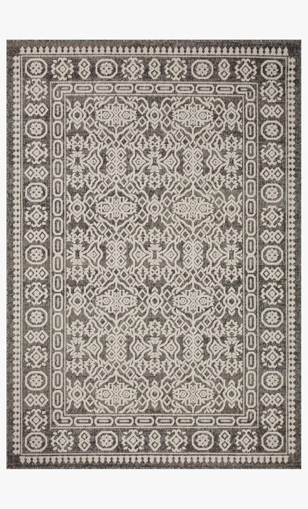 OVERSTOCK RUG - Loloi Rainier Pebble / Ivory Outdoor Rug - 5'3" x 7'7" IN STORE - Sale Rugs Loloi
