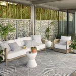 Loloi Rainier Denim / Ivory Outdoor Rug 5-Rugs - indoor/outdoor Loloi