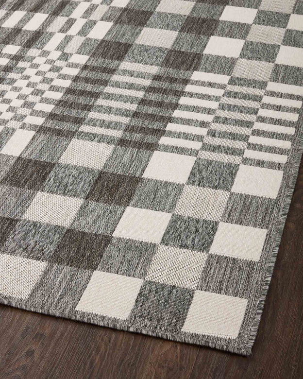 Loloi Rainier Ivory / Pebble Outdoor Rug 5-Rugs - indoor/outdoor Loloi