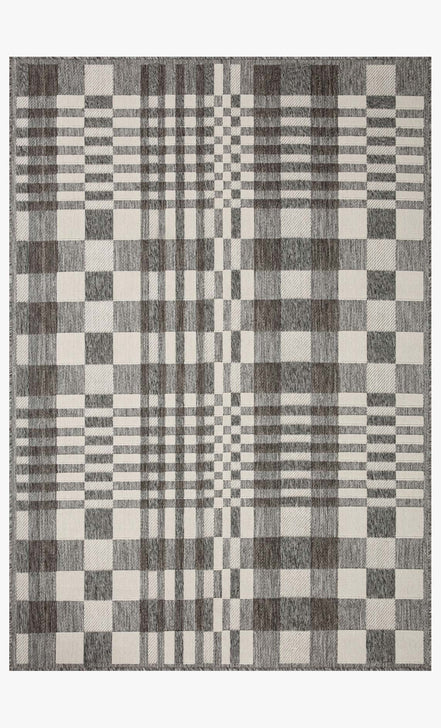Loloi Rainier Ivory / Pebble Outdoor Rug 5-Rugs - indoor/outdoor Loloi