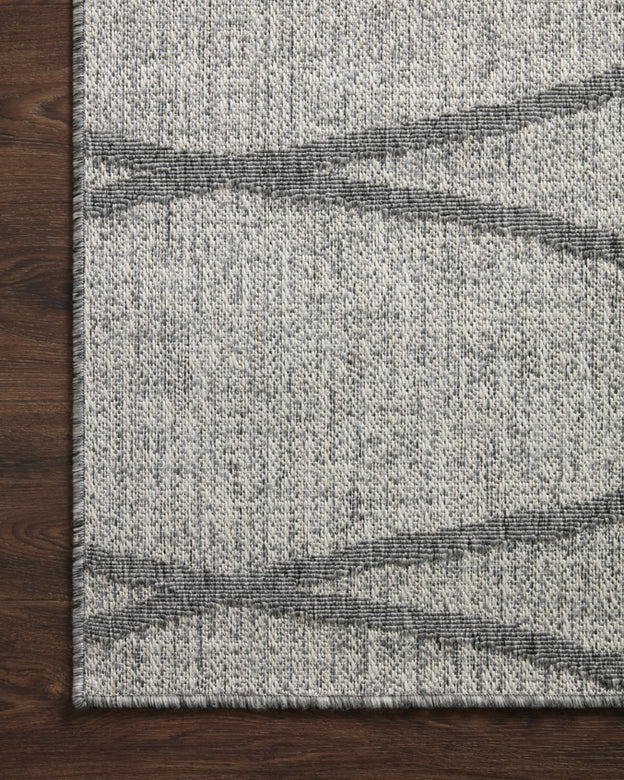 Loloi Rainier Dove / Grey Outdoor Rug 5-Rugs - indoor/outdoor Loloi