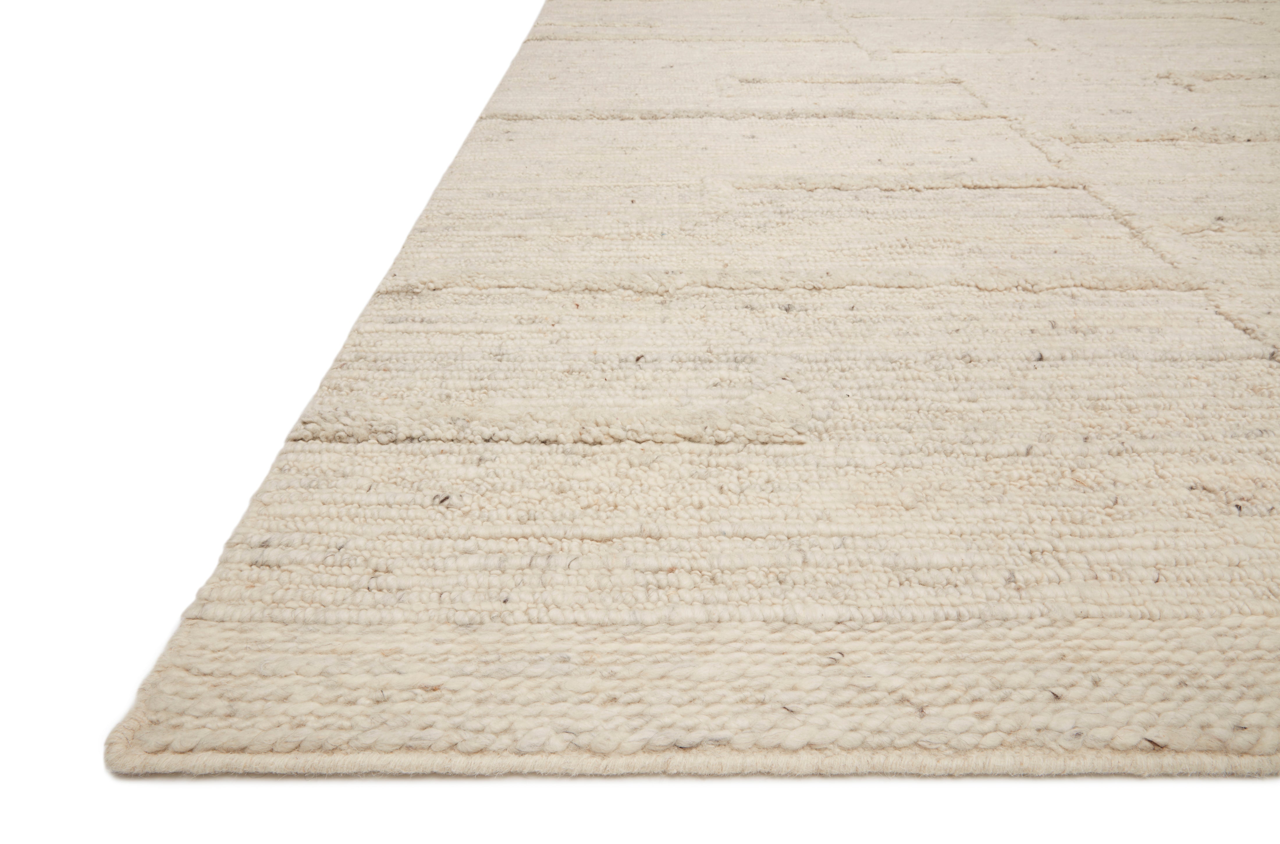 Loloi Rayan Ivory 2-RUGS - patterned Rug & Weave