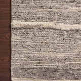 Loloi Rayan Charcoal / Ivory 2-RUGS - patterned Rug & Weave