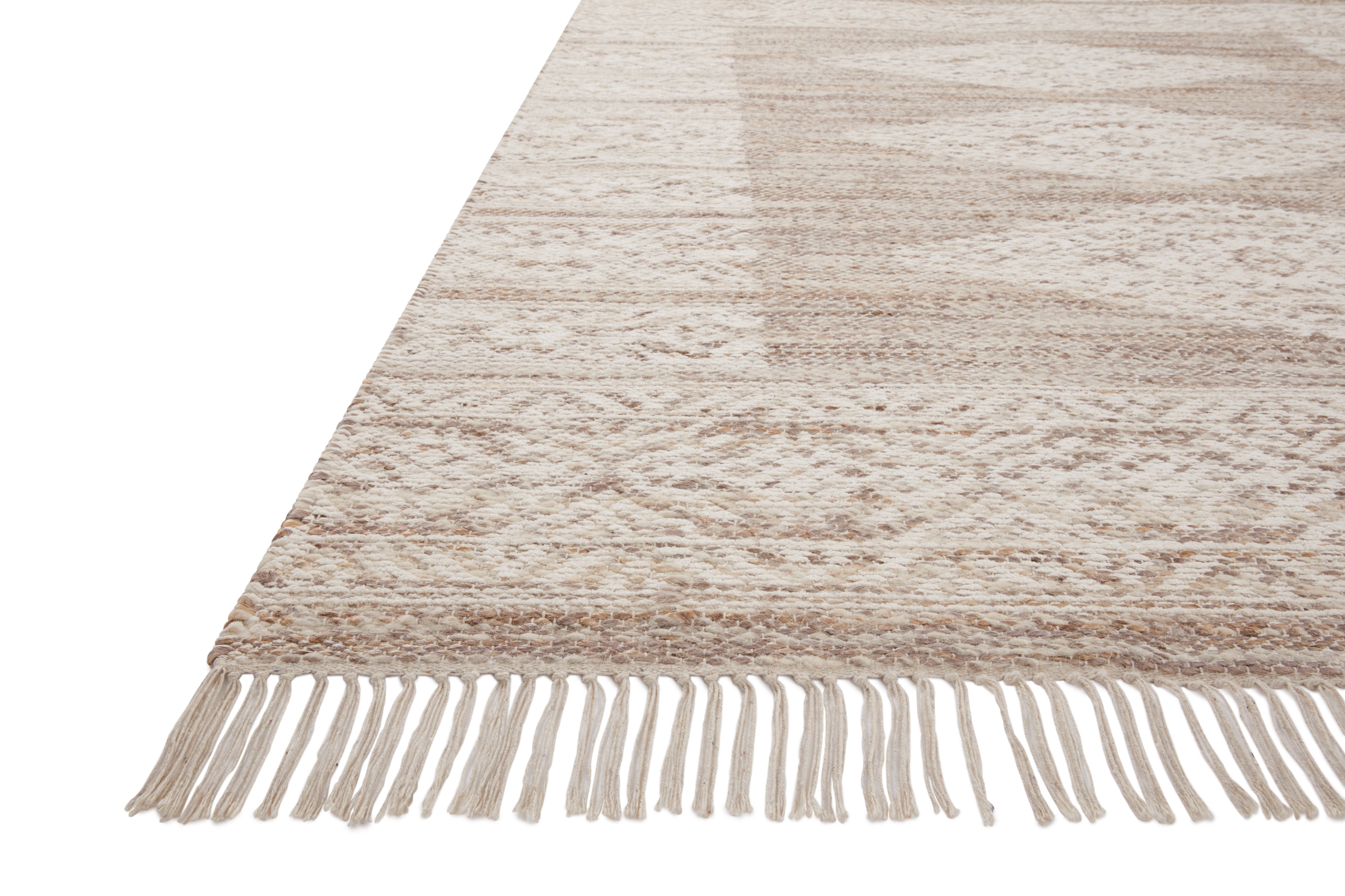 Angela Rose x Loloi Rivers Lilac / Ivory Rug 0-RUGS-patterned Loloi