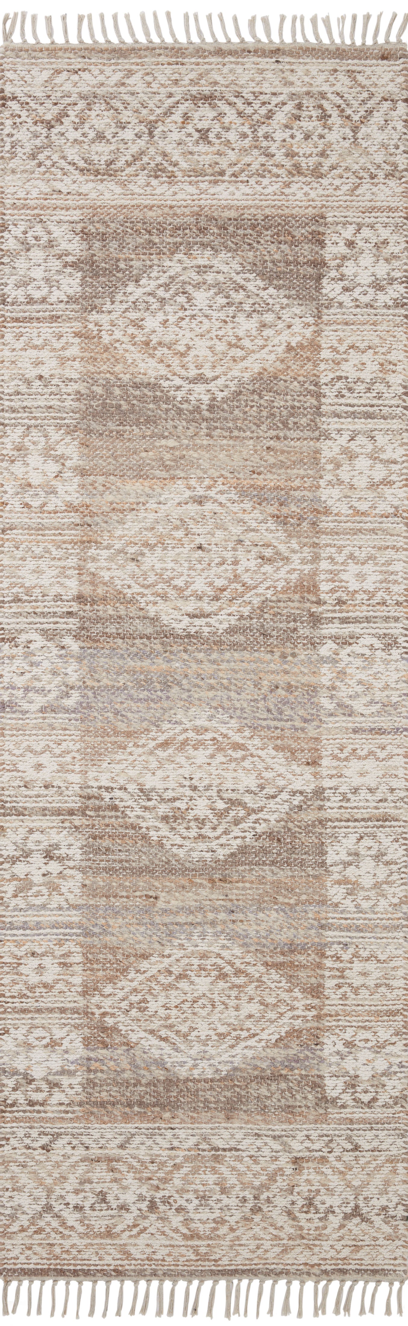 Angela Rose x Loloi Rivers Lilac / Ivory Rug 0-RUGS-patterned Loloi