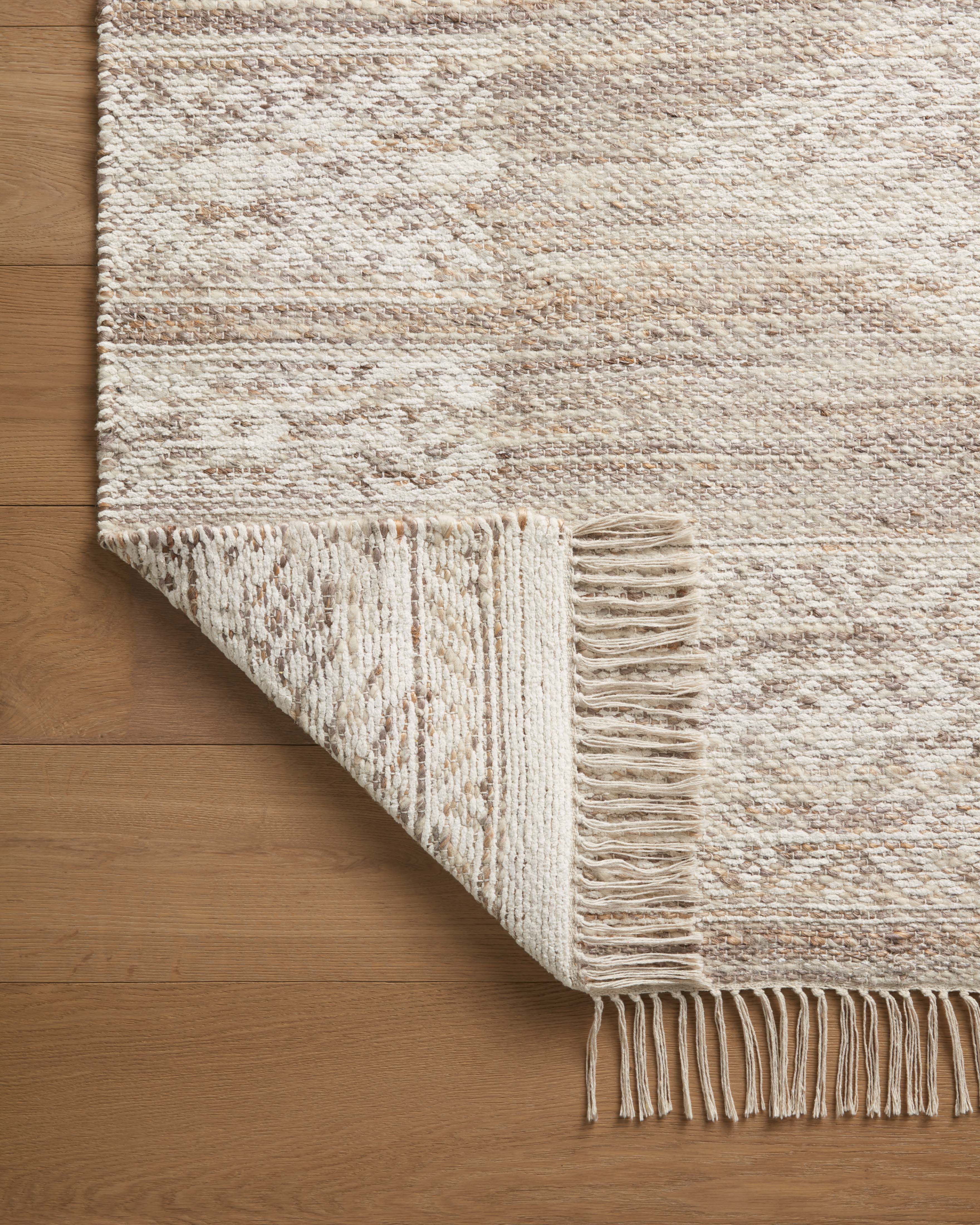 Angela Rose x Loloi Rivers Lilac / Ivory Rug 0-RUGS-patterned Loloi