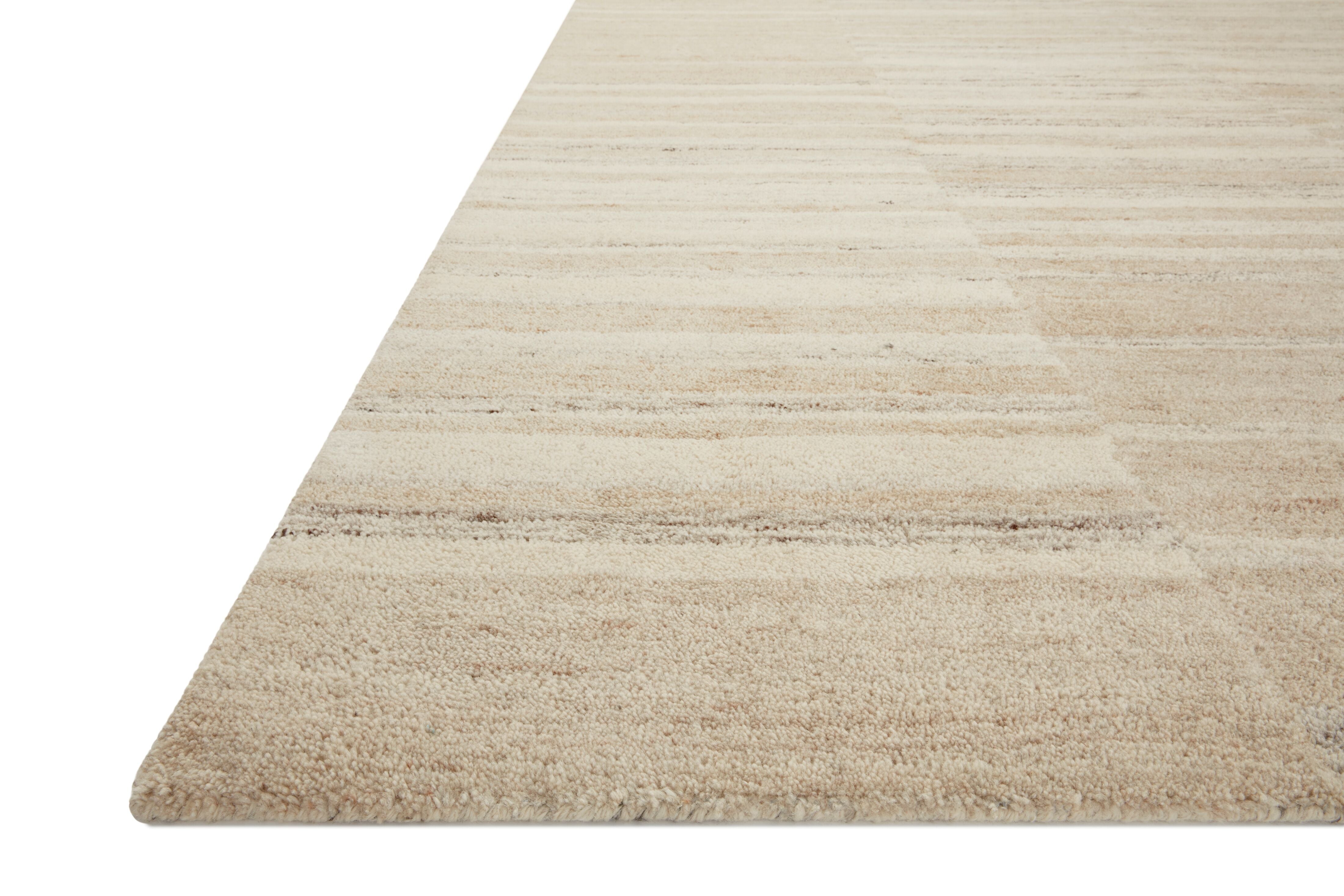 OVERSTOCK ITEM - Amber Lewis x Loloi Rocky Natural / Sand Rug - 8'6" x 11'6" IN STORE - Sale Rug Loloi