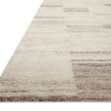Amber Lewis x Loloi Rocky Ivory / Dove Rug 1-natural fibre rugs Loloi