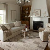Amber Lewis x Loloi Rocky Ivory / Dove Rug 1-natural fibre rugs Loloi