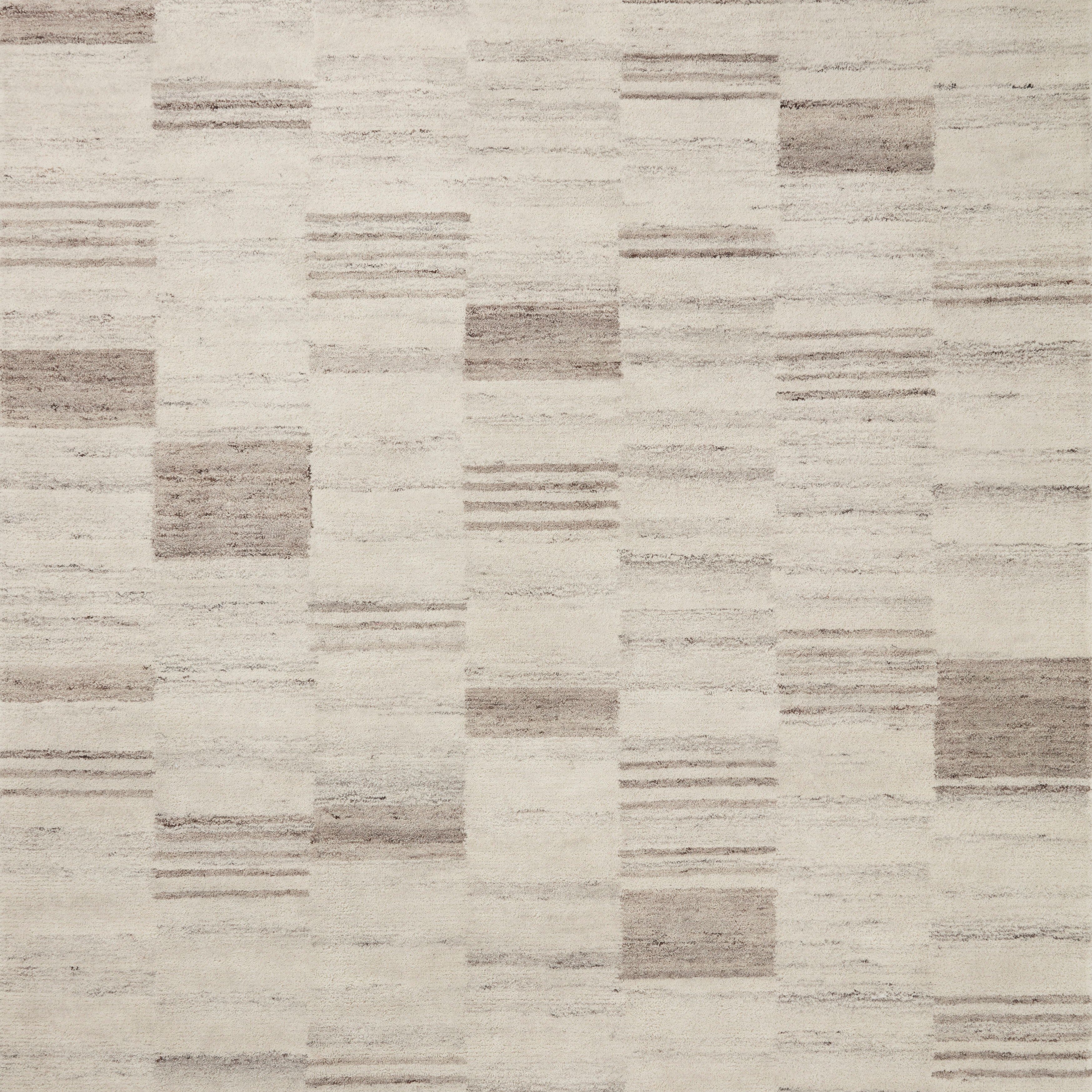 Amber Lewis x Loloi Rocky Ivory / Dove Rug 1-natural fibre rugs Loloi