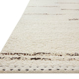 Loloi Roman Ivory / Granite Rug RUGS - wool Loloi
