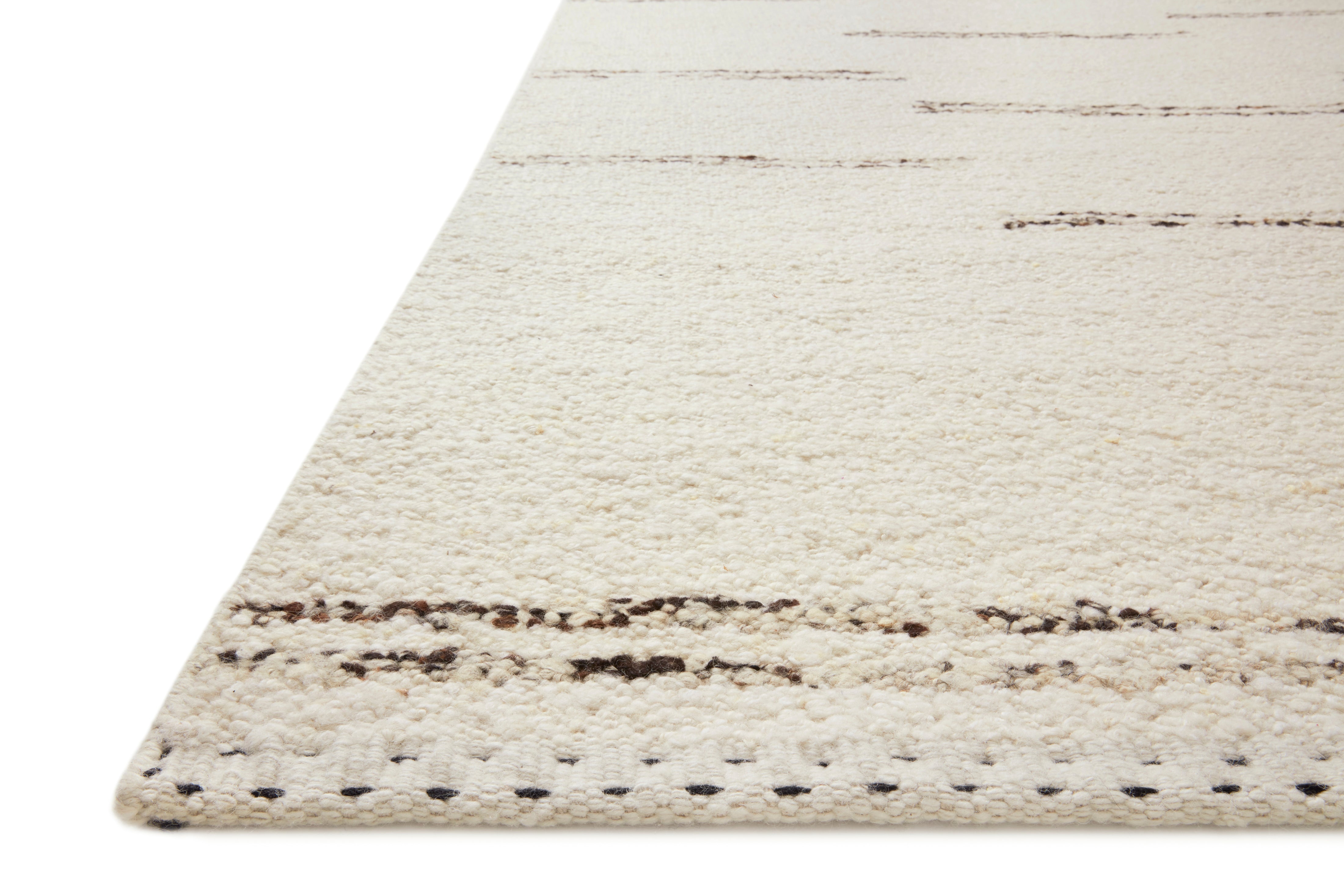 Loloi Roman Ivory / Granite Rug RUGS - wool Loloi