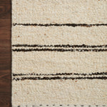 Loloi Roman Natural / Charcoal Rug RUGS - wool Loloi