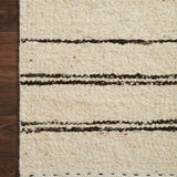 Loloi Roman Natural / Charcoal Rug RUGS - wool Loloi