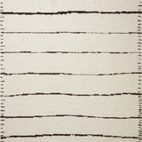 Loloi Roman Ivory / Black Rug RUGS - wool Loloi