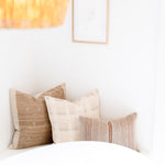Sandy Tussar Pillow Cover 1 - PILLOWS - Tussar - neutral Rug & Weave Pillows