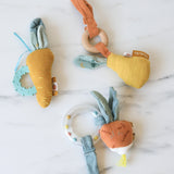 Radish Teething Rattle FINNBIRD - teether FIRE THE IMAGINATION