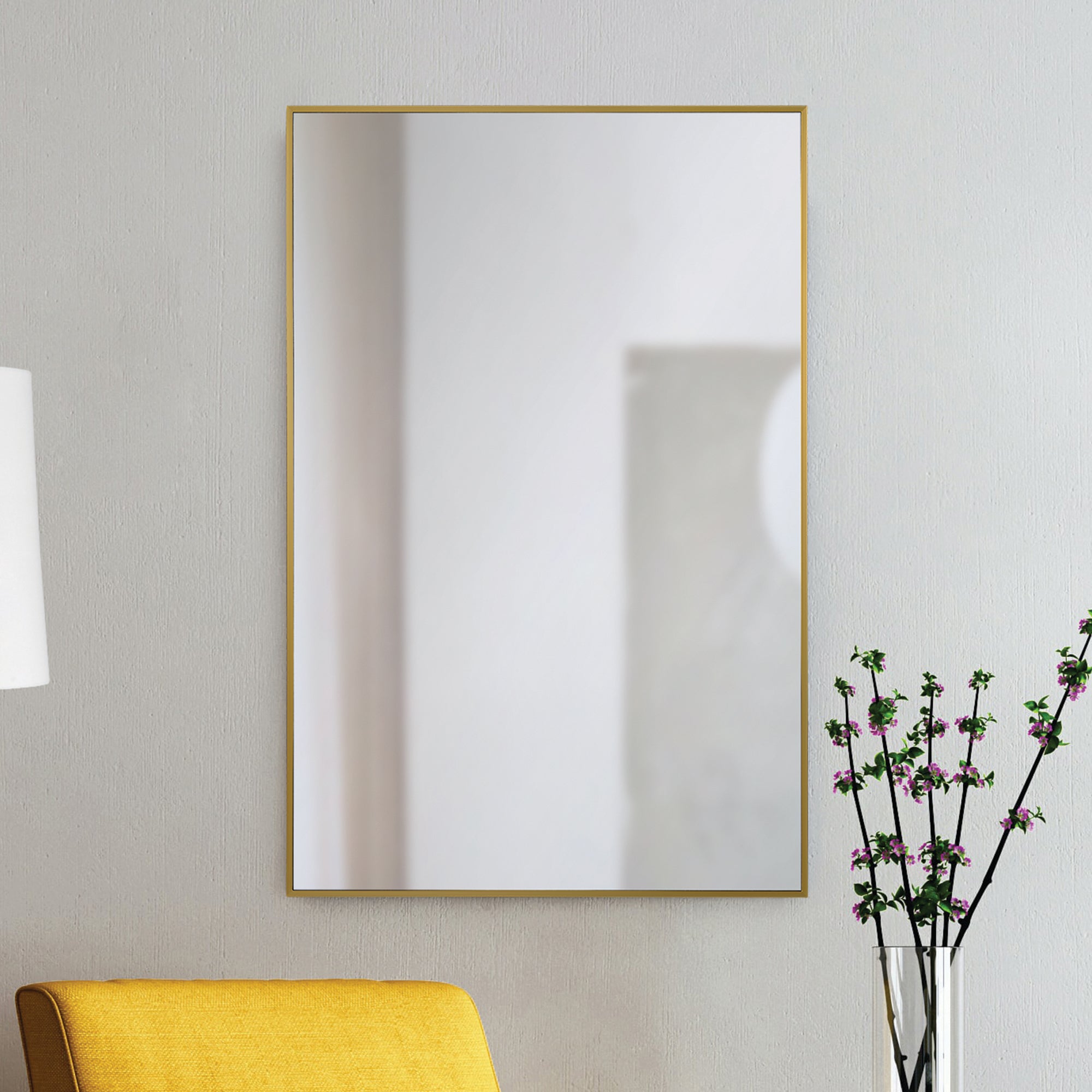 Remi Wall Mirror / Brass 100 - a - wall mirror renwil