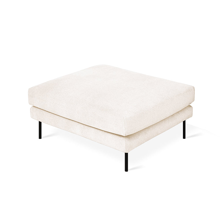 Gus* Modern Renfrew Ottoman 6 - FURNITURE - ottoman Gus Merino Cream