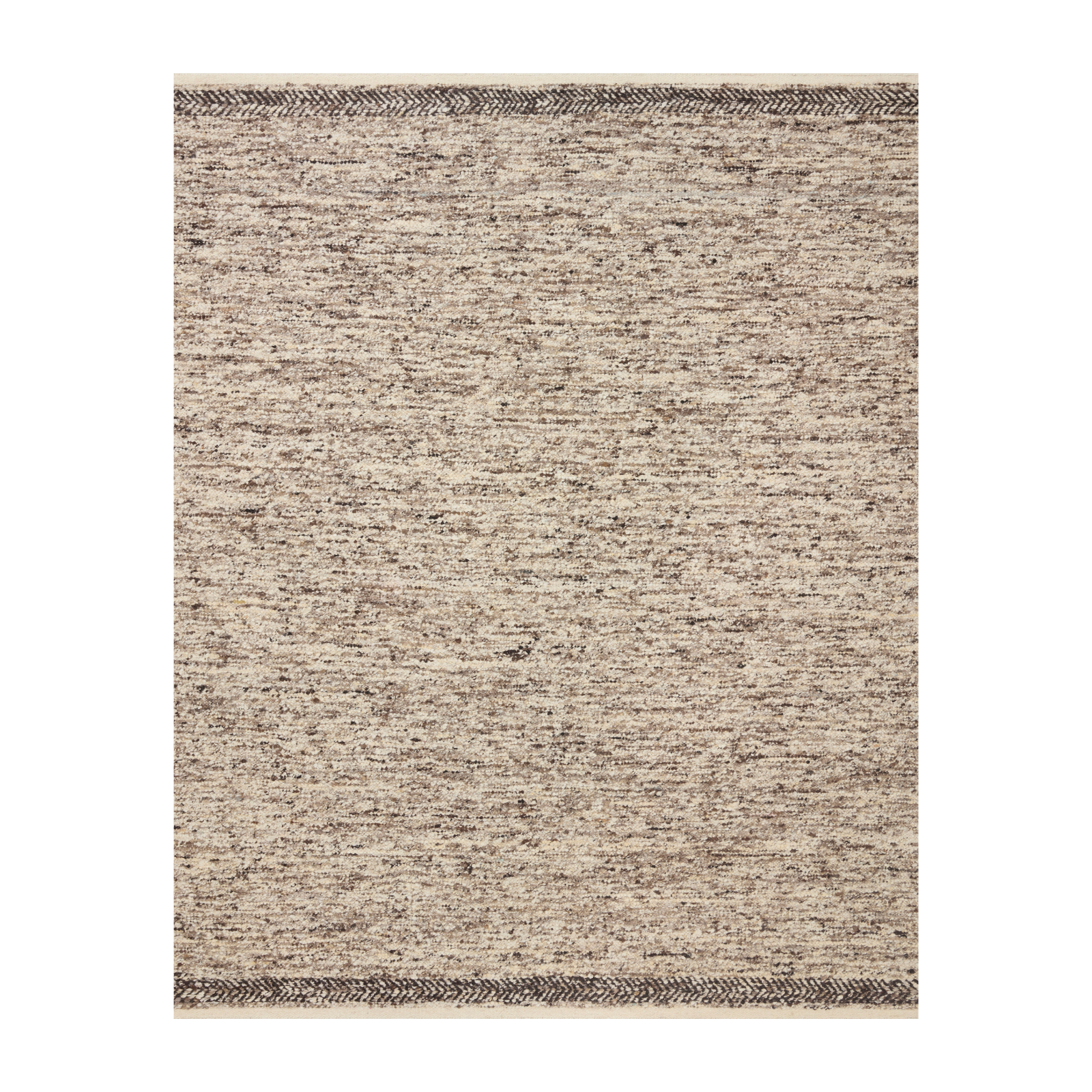 Reyla Granite / Mocha Rug RUGS - wool Loloi