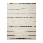 Loloi Roman Ivory / Black Rug RUGS - wool Loloi