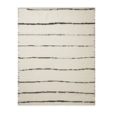Loloi Roman Ivory / Black Rug RUGS - wool Loloi